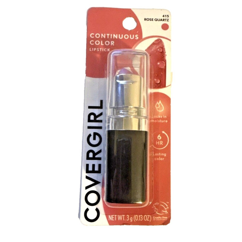 COVERGIRL Continuous Color Lipstick 415 Rose Quartz New In Box
